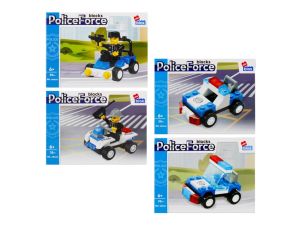 KLOCKI KONSTRUKCYJNE ALLEBLOX POLICJA 29-39 EL. 
