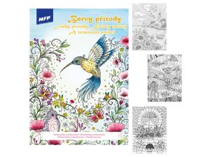 KOLOROWANKA ANTYSTRESOWA KOLORY NATURY MFP