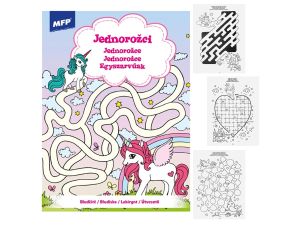KOLOROWANKA LABIRYNT JEDNOROŻCE 5301066 MFP
