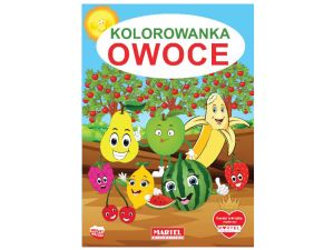KOLOROWANKA OWOCE 32 STRONY MARTEL