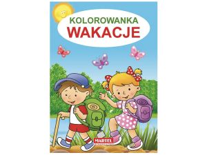 KOLOROWANKA WAKACJE 32 STRONY MARTEL