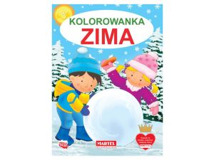 KOLOROWANKA ZIMA 32 STRONY MARTEL