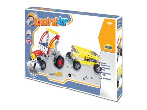 KONSTRUKTOREK KLOCKI METAL TRAKTOR 4132 DROMADER