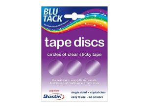 KRĄŻKI KLEJĄCE BOSTIK BEZBARWNE TAPE DISCS (120)