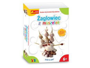 KREATYWNA ZABAWA ŻAGLOWIEC Z MUSZELEK 1531