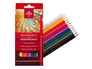 KREDKI POLYCOLOR 3822 12 KOL OP. KARTO. KOH-I-NOOR