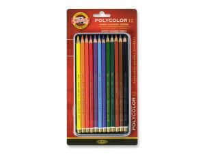 KREDKI POLYCOLOR 3822 12 KOL OP. METAL. KOH-I-NOOR