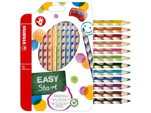 KREDKI STABILO EASYCOLORS DLA PRAWORĘCZNYCH 12 SZT