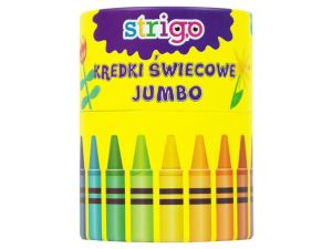 KREDKI ŚWIECOWE STRIGO JUMBO 36 KOLORÓW