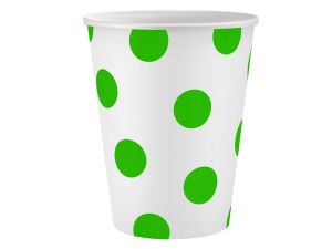 KUBECZKI PAP. GROSZKI PISTACJOWE 250ML A'6 GODAN