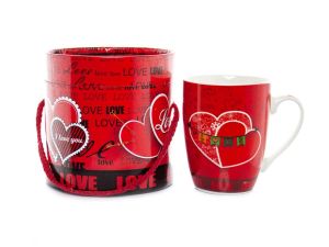 KUBEK PORCELANOWY  300 ML  6018