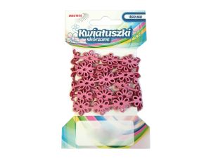 ŁAŃCUSZEK KWIATKI 1M KSL2 RÓŻOWY BREWIS