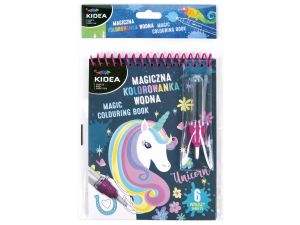 MAGICZNA WIELORAZOWA KOLOROWANKA WODNA JEDNOROŻEC
