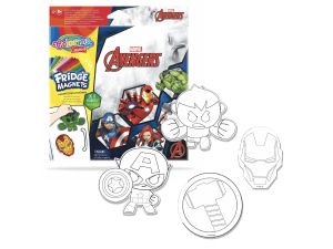 MAGNES NA LODÓWKĘ MIX 6 WZORÓW AVENGERS COLORINO