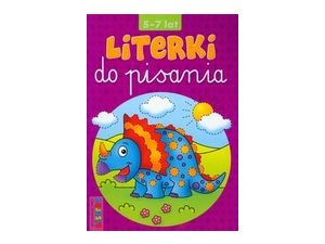 MALOWANKA LITERKI DO PISANIA 5-7 LAT