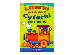 MALOWANKA LITREKI A-Z CYFERKI 1-10