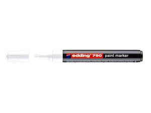 MARKER OLEJOWY EDDING 790 OKRĄGŁY 2-3 MM BIAŁY