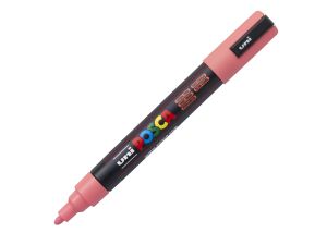 MARKER PC-5M POSCA UNI PASTELOWY KORALOWY