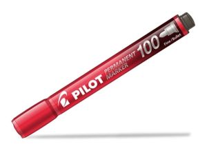 MARKER PERMANENTNY PILOT SCA-100 CZERWONY