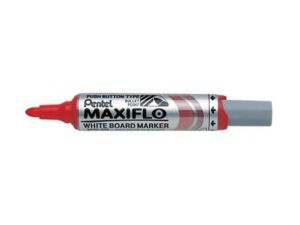 MARKER SUCHOŚCIERALNY PENTEL MAXIFLO MWL5S OKRĄGŁY CZERWONY