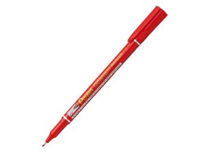 MARKER WODOODPORNY B CZERWONY NF450 PENTEL