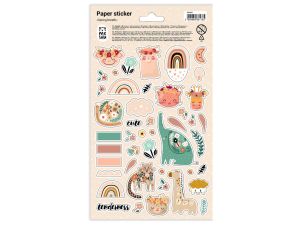 MESHU NAKLEJKI PAPIEROWE SPRING BREATH 12X21CM 44 