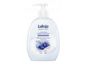 MYDŁO W PŁYNIE LUKSJA 500ML LEN I MLECZKO RYŻOWE