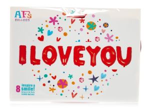 NAPIS DMUCHANY I LOVE YOU 6155