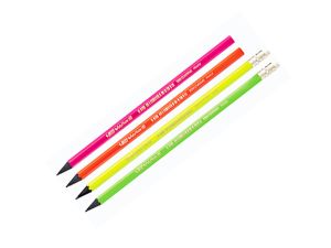 OŁÓWEK EVOLUTION FLUO Z GUMKĄ PD12 BIC