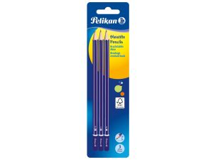 OŁÓWEK PELIKAN GP 2B/B/HB 3SZT BLISTER