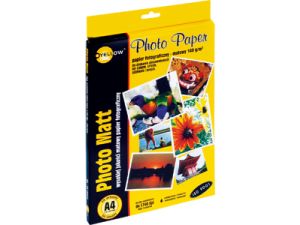 PAPIER FOTO YELLOW ONE A4/50 140G MATOWY 4M140