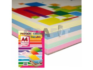 PAPIER KSERO KOLOR 160G/M  A-4/50 MIX PASTEL PROT