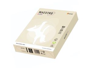 PAPIER PASTEL MAESTRO COLOR 80G  A4 VANILIA BE66