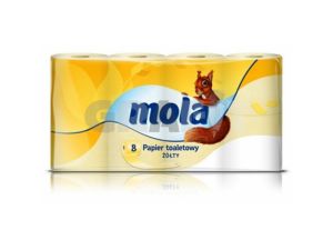PAPIER TOALETOWY MOLA ŻÓŁTY A'8 99 