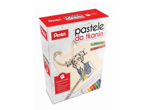 PASTELE PENTEL ZESTAW DO TKANIN PTS7+BN15+TORBA