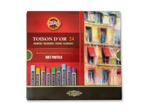 PASTELE SUCHE 8514 24 KOLORY KOH-I-NOOR TOISON DOR