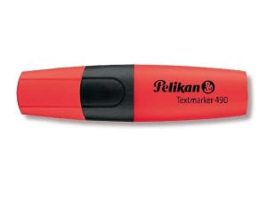 PELIKAN ZAKREŚLACZ 490 CZERWONY TEXTMARKER