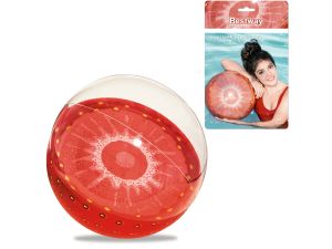PIŁKA NADMUCHIWANA 46CM 31042 BESTWAY TRUSKAWKA