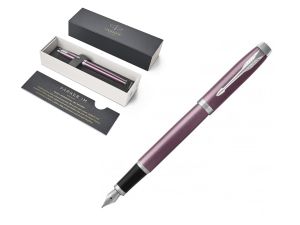PIÓRO WIECZNE IM CORE LIGHT PURPLE CT PARKER F