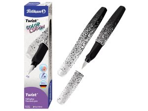 PIÓRO WIECZNE PELIKAN TWIST COLOR EDITION BIAŁ-CZA