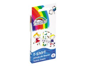 PISAKI T-SHIRT DO TKANIN FIORELLO GR-F125 6 KOLOR