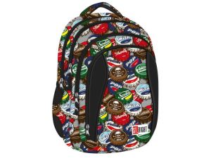 PLECAK SZKOLNY STRIGHT BP-04 BOTTLE CAPS