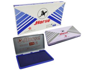 PODUSZKA DO STEMPLI NIEBIESKA NR1 HORSE 150X74MM