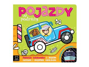 POJAZDY W PODRÓŻY. PIERWSZA KOLOROWANKA