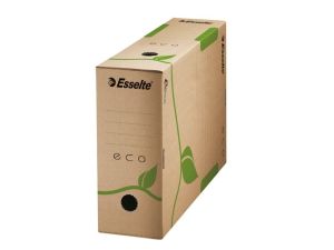 PUDŁO ARCHIWIZACYJNE ESSELTE ECO 100 MM BRĄZOWE