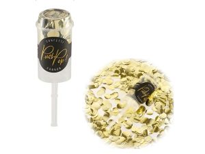 PUSH POP KONFETTI ZŁOTY PARTYDECO