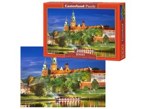 PUZZLE 1000  EL.  WAWEL CASTLE  POLAND  CASTORLAND