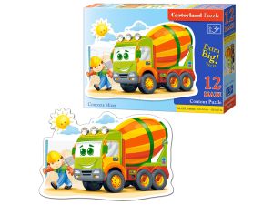 PUZZLE 12 EL CONCRETE MIXER CASTORLAND