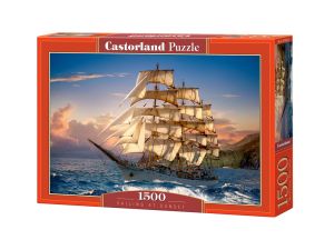 PUZZLE 1500 EL SAILING AT SUNSET CASTORLAND