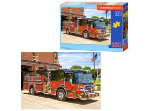 PUZZLE 180 EL. FIRE ENGINE CASTORLAND